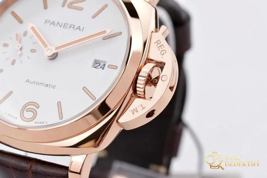VS Factory Panerai PAM01042 replika saat - VS Saat - Arka Kapak ve Mekanizma Detayı