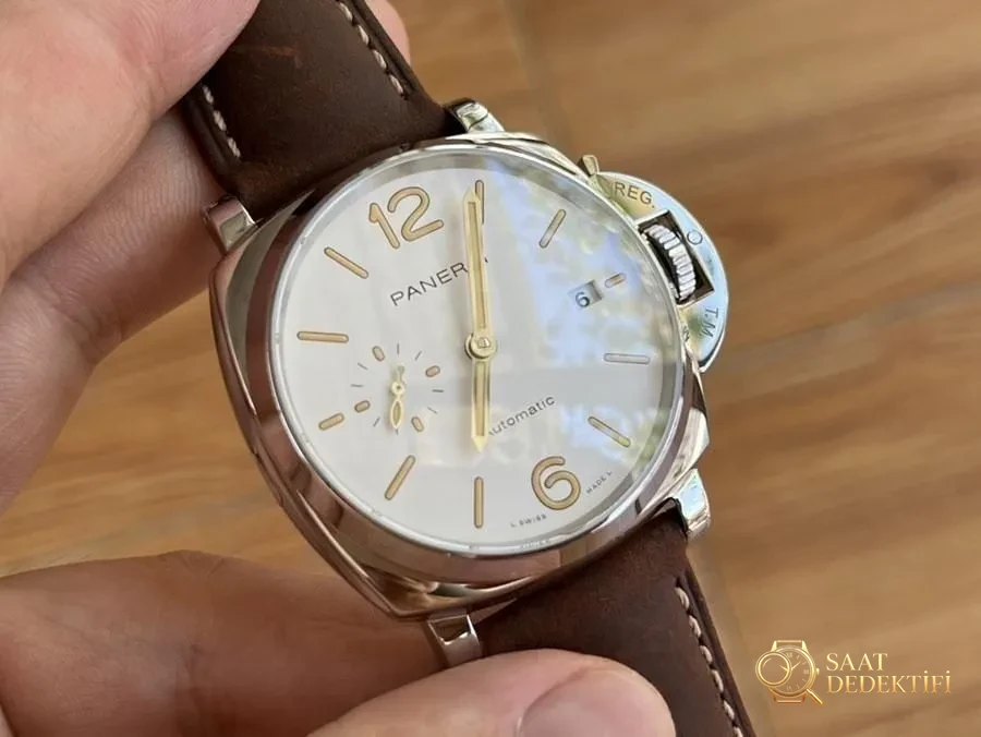 VS Factory Panerai PAM01046 replika saat - VS saat - Kadran Detayı ve Bezel İşçiliği