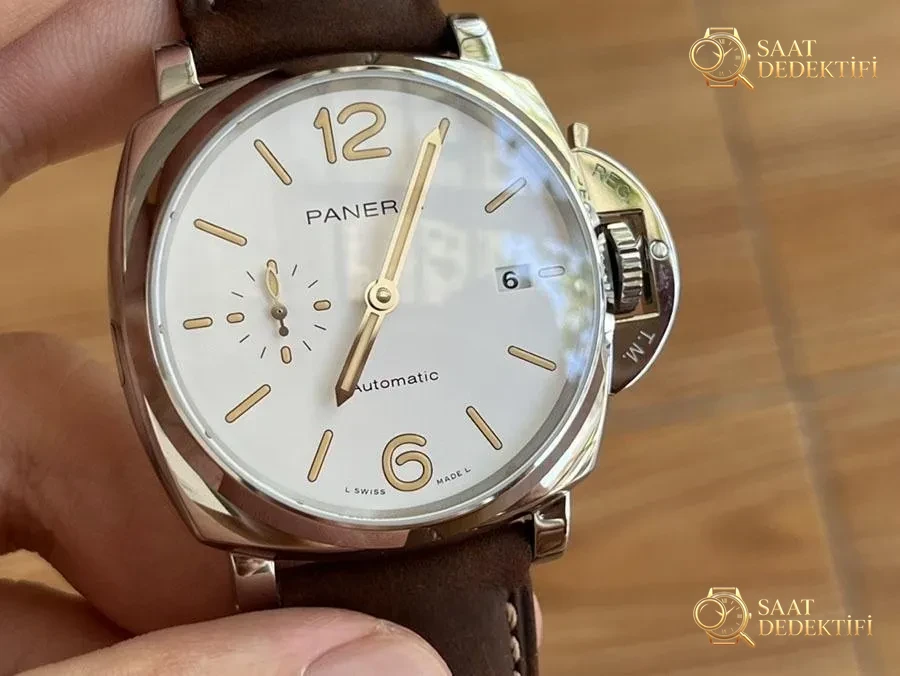 VS Factory Panerai PAM01046 replika saat - VS saat - Kasa Profili ve Kurma Kolu İncelemesi