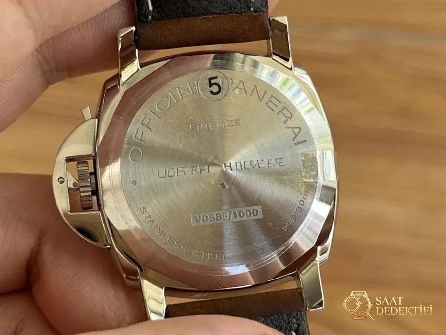 VS Factory Panerai PAM01046 replika saat - VS saat - Klips Kilidi ve Lazer Damgalar
