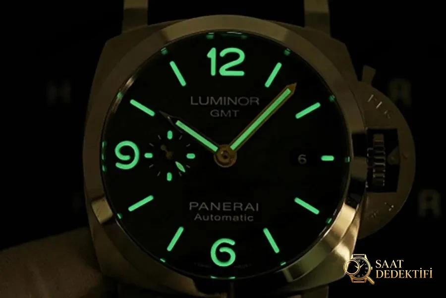VS Factory Panerai PAM01056 yeşil kadranlı saat incelemesi - Kadran Detayı ve Bezel İşçiliği