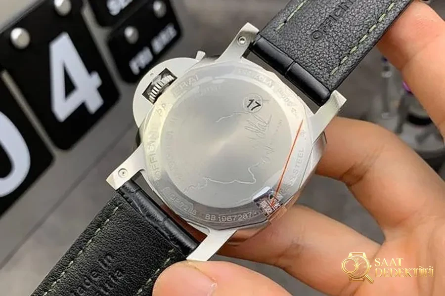 VS Factory Panerai PAM01056 yeşil kadranlı saat incelemesi - Yan Profil ve Kordon Bağlantısı
