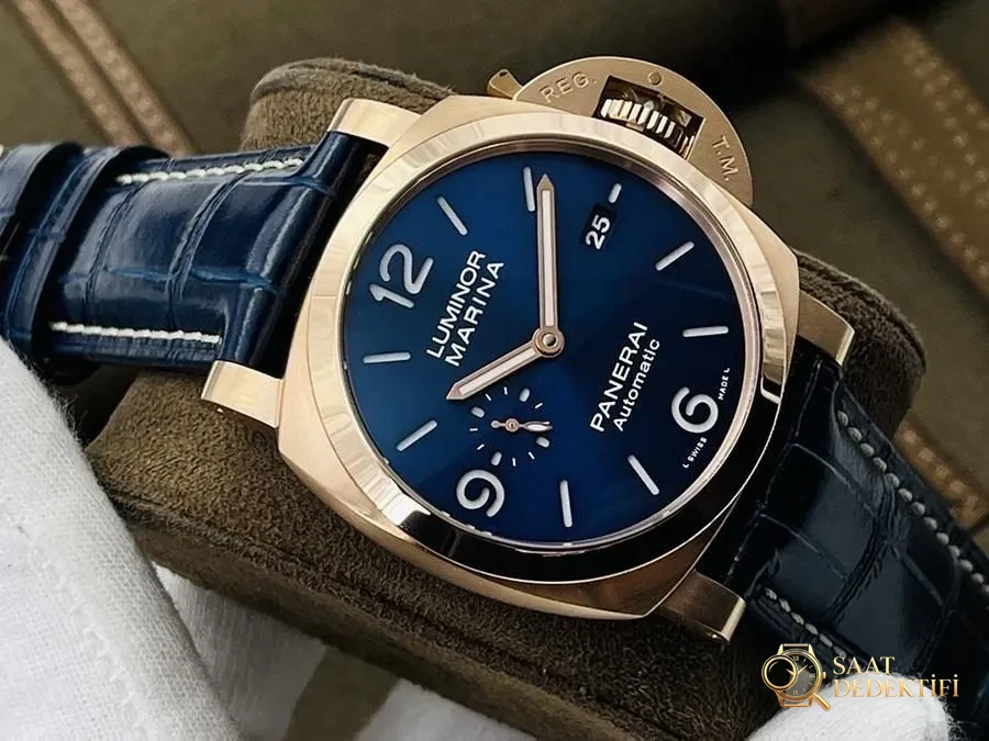VS Factory Panerai PAM01112 Replika Saat - VS Saat - Kadran Detayı ve Bezel İşçiliği