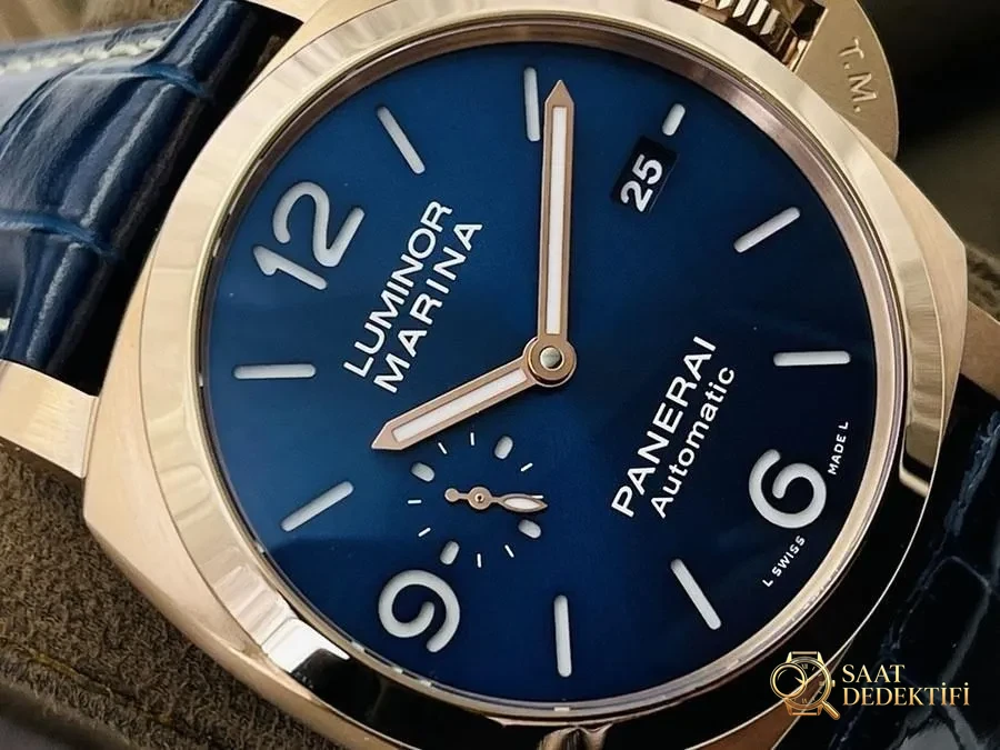 VS Factory Panerai PAM01112 Replika Saat - VS Saat - Arka Kapak ve Mekanizma Detayı