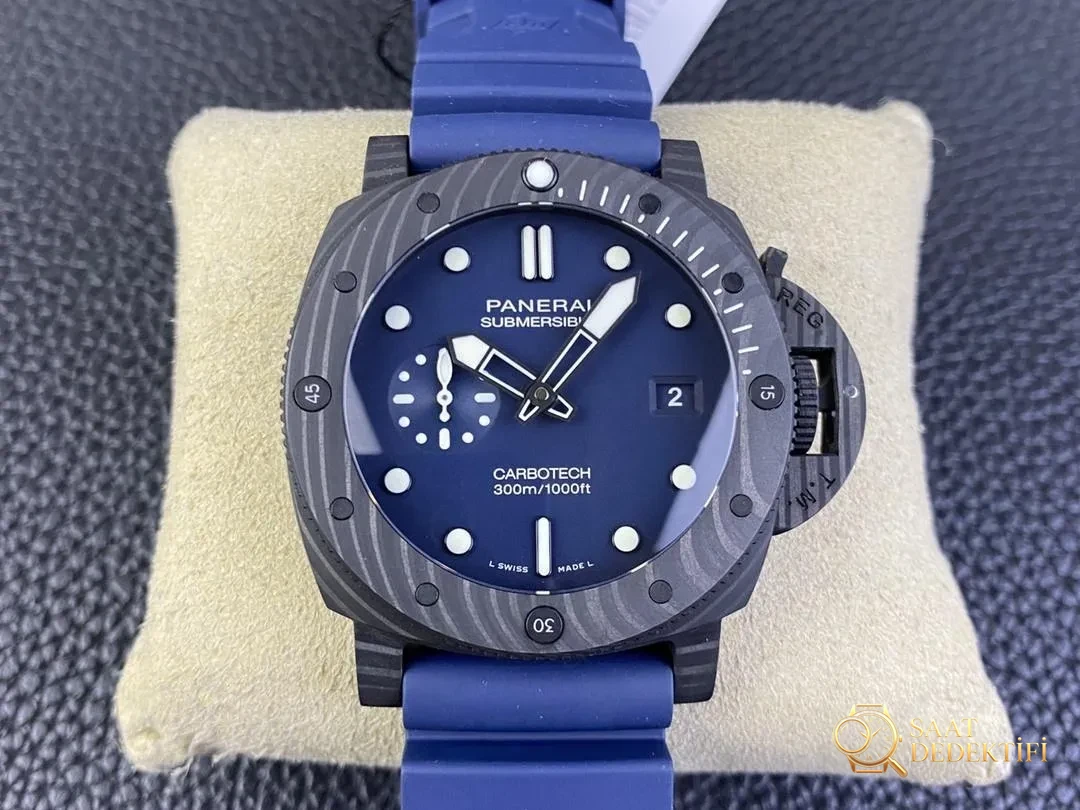 VS Factory Panerai PAM01232 karbon fiber kasanın işçiliği nasıl? İlk bakışta replika belli olur mu? - Kadran Detayı ve Bezel İşçiliği