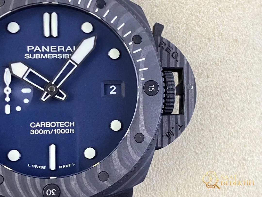 VS Factory Panerai PAM01232 karbon fiber kasanın işçiliği nasıl? İlk bakışta replika belli olur mu? - Makro Kadran ve İndeks İşçiliği