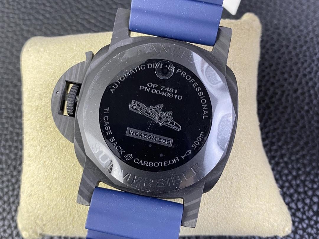 VS Factory Panerai PAM01232 karbon fiber kasanın işçiliği nasıl? İlk bakışta replika belli olur mu? — 9. fotoğraf