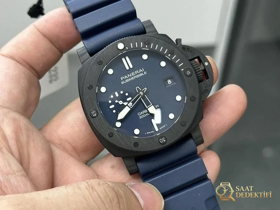 VS Factory Panerai PAM01232 Replika Kol Saati - VS Saat - Kadran Detayı ve Bezel İşçiliği