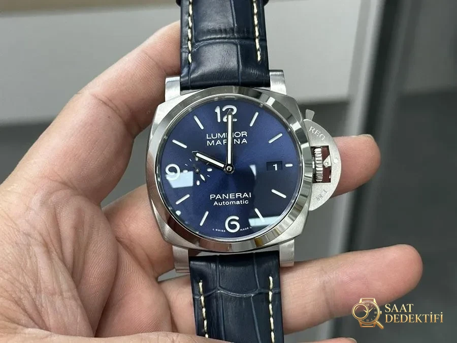 VS Factory Panerai PAM01313 replika saat - VS Saat - Kadran Detayı ve Bezel İşçiliği