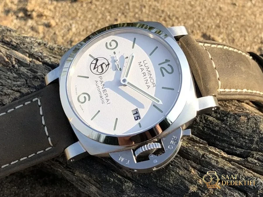 VS Factory Panerai PAM01314 Replika Saat - VS Fabrikası - Makro Kadran ve İndeks İşçiliği