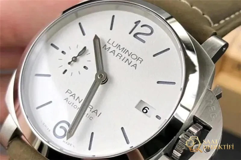 VS Factory Panerai PAM01394 saat incelemesi - Kasa Profili ve Kurma Kolu İncelemesi