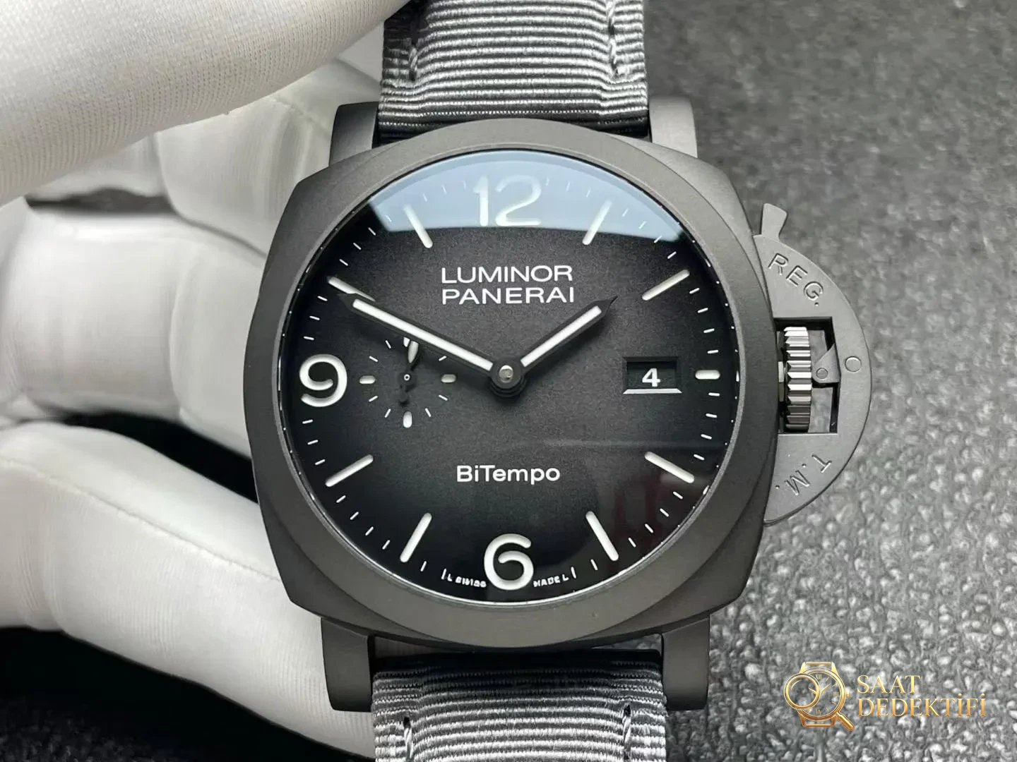VS Factory Panerai pam01467 replika yeni ürün tanıtımı - Kadran Detayı ve Bezel İşçiliği