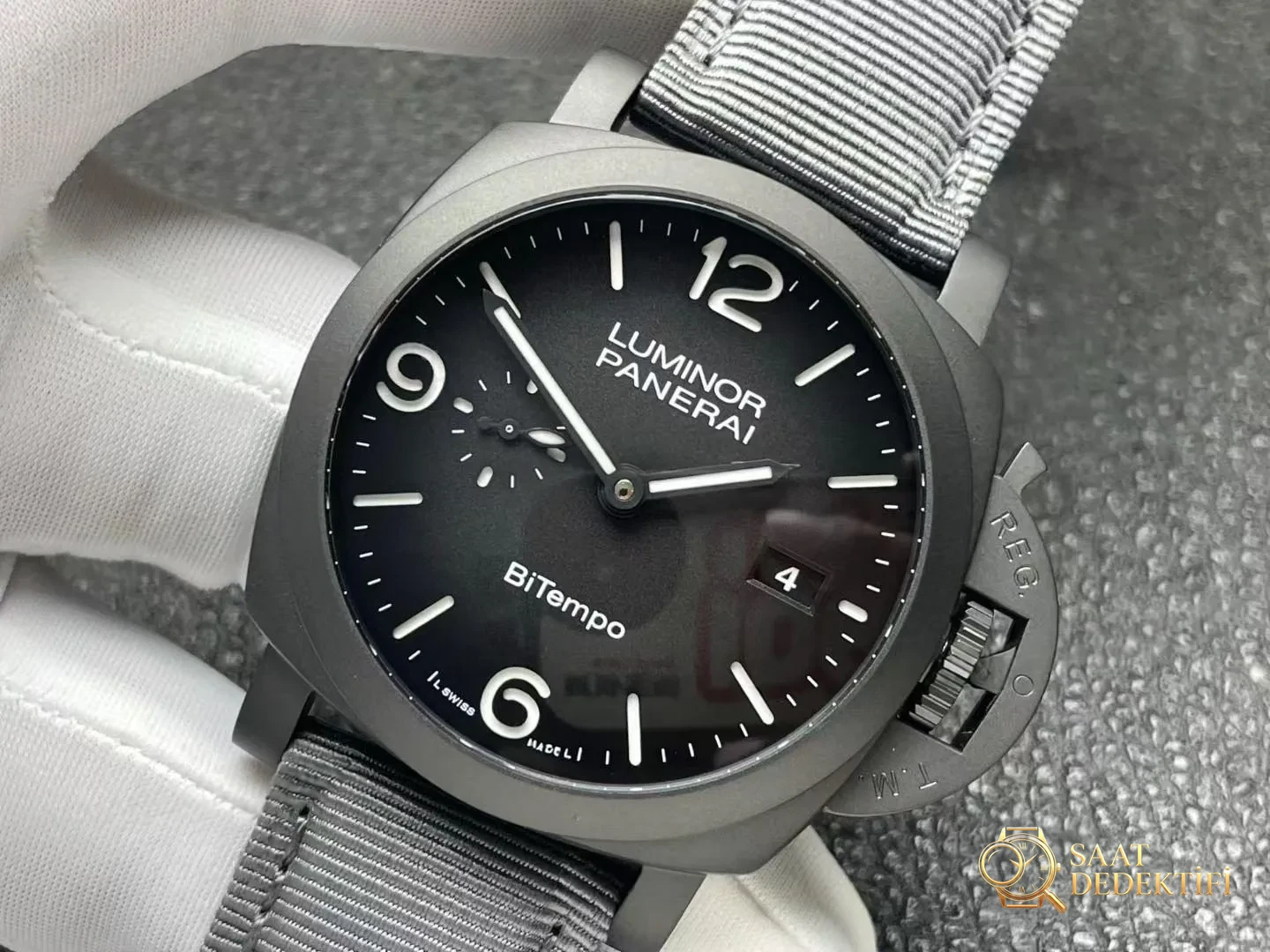VS Factory Panerai pam01467 replika yeni ürün tanıtımı - Arka Kapak ve Mekanizma Detayı