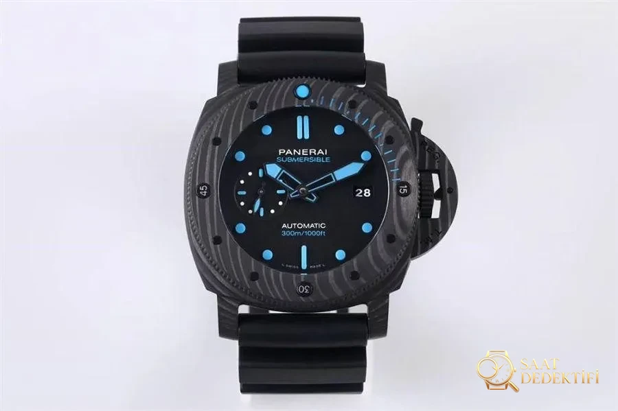 VS Factory Panerai PAM01616 karbon fiber saat incelemesi (960 ile 1616 arasındaki farklar) - Kadran Detayı ve Bezel İşçiliği