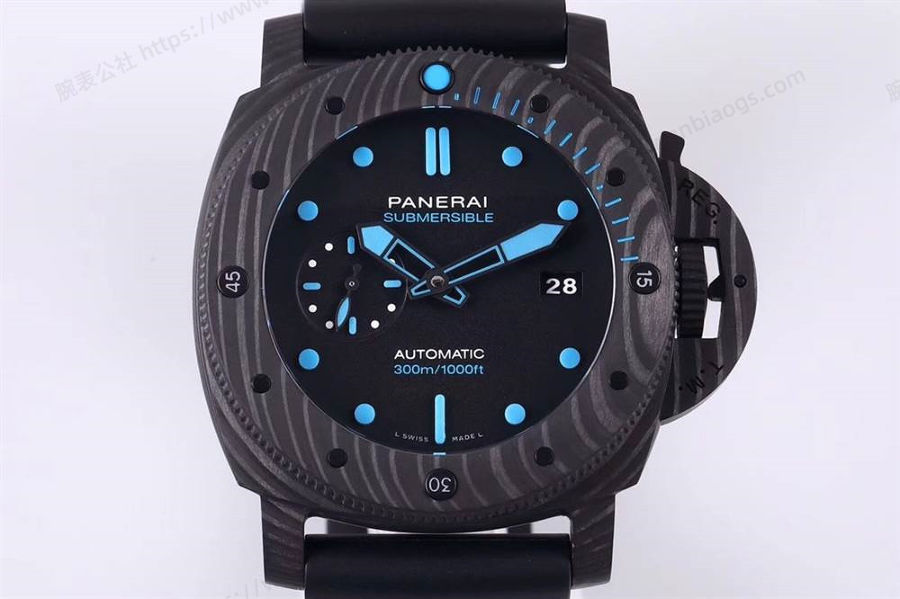 VS Factory Panerai PAM01616 karbon fiber saat incelemesi (960 ile 1616 arasındaki farklar) — 3. fotoğraf