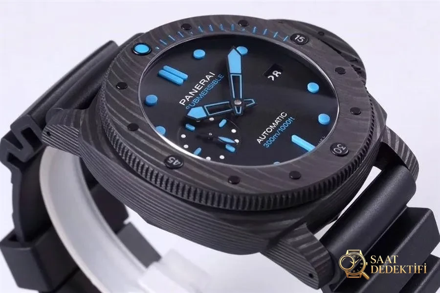 VS Factory Panerai PAM01616 karbon fiber saat incelemesi (960 ile 1616 arasındaki farklar) - Makro Kadran ve İndeks İşçiliği