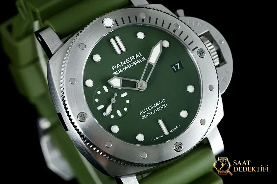 VS Factory Panerai PAM1055 Replika Saat-VS Saat - Kadran Detayı ve Bezel İşçiliği