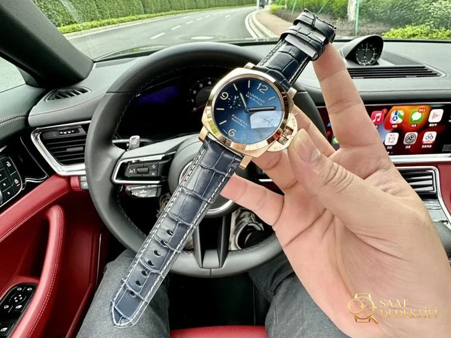 VS Factory Panerai PAM1114 replika kol saati - VS Factory - Kadran Detayı ve Bezel İşçiliği