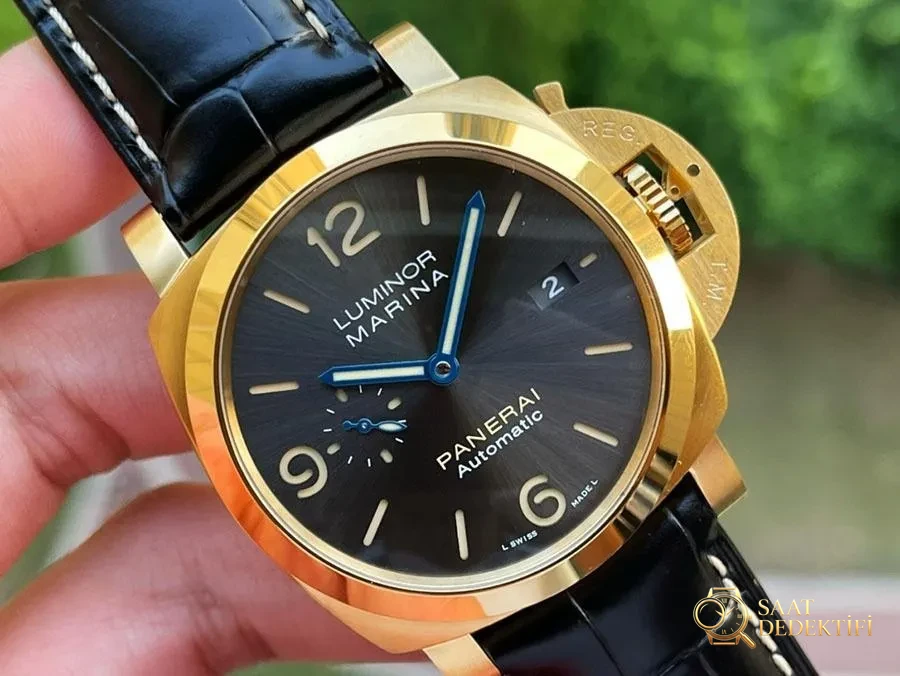 VS Factory Panerai PAM1115 Replika Kol Saati - VS Saat - Kasa Profili ve Kurma Kolu İncelemesi