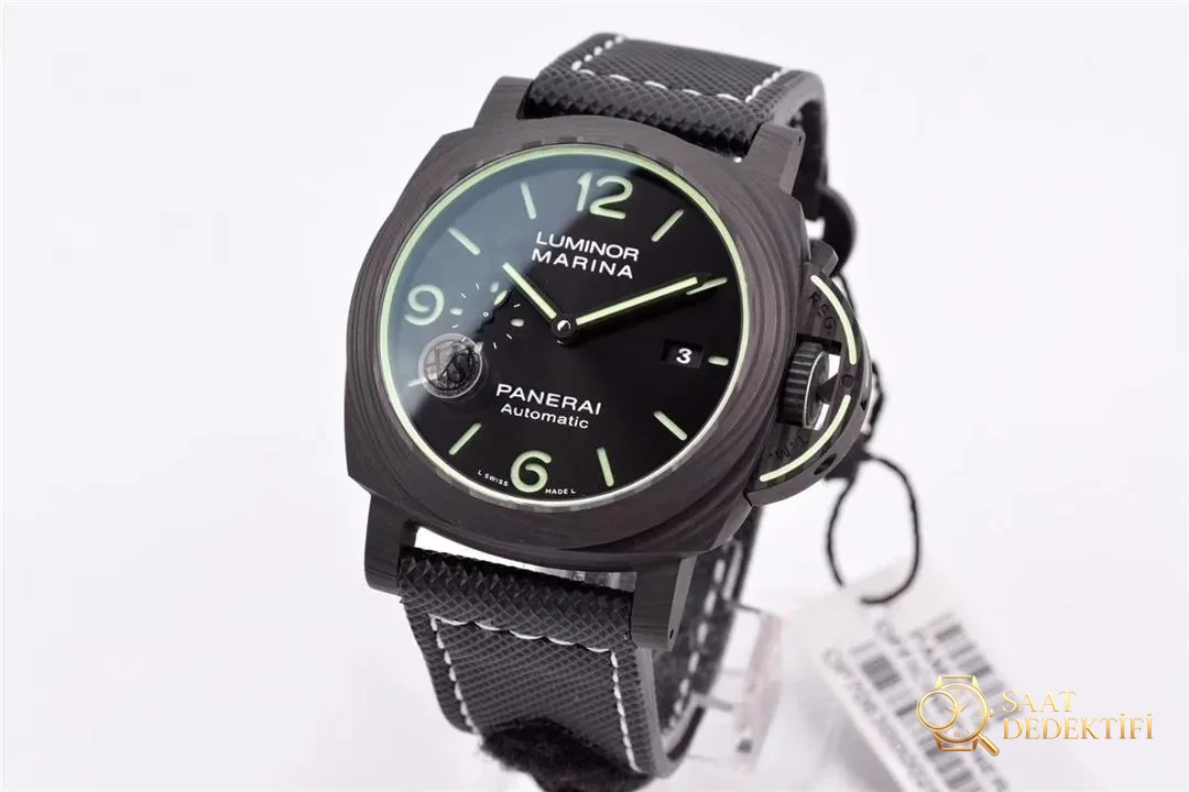 VS Factory Panerai pam1118 karbon fiber saat incelemesi - Kadran Detayı ve Bezel İşçiliği
