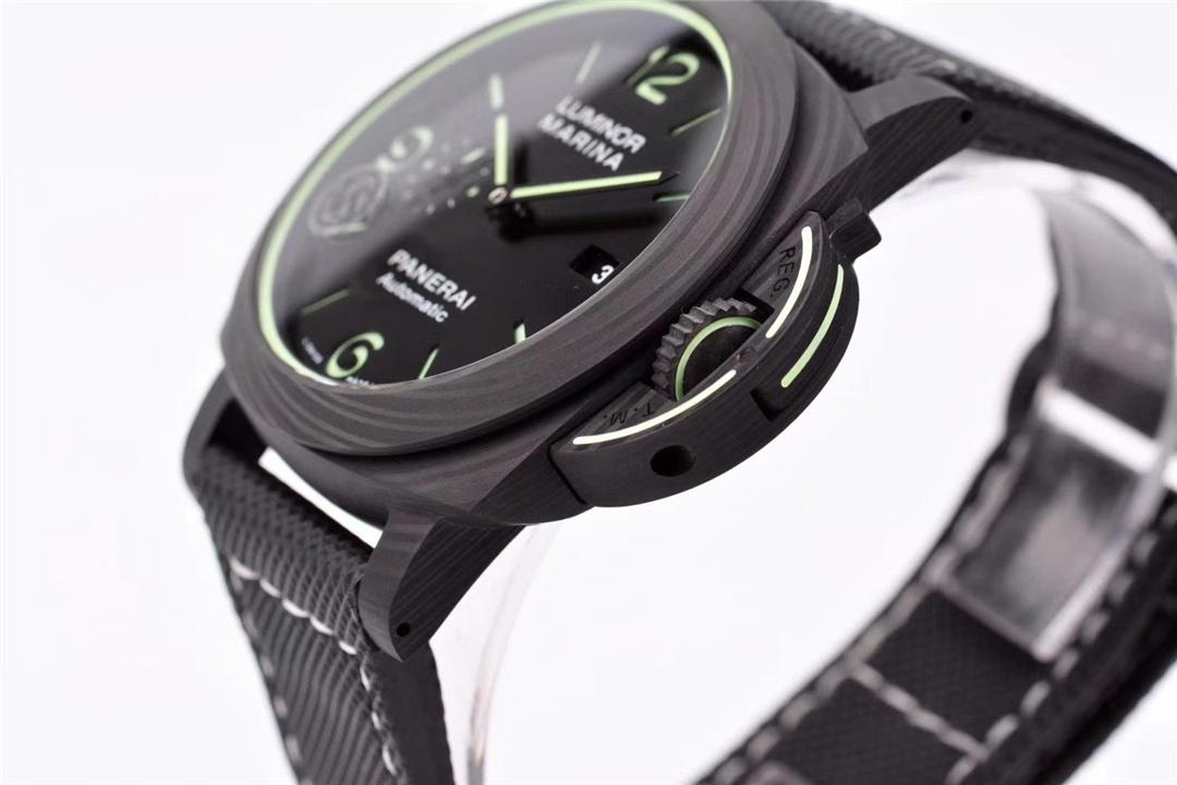 VS Factory Panerai pam1118 karbon fiber saat incelemesi — 4. fotoğraf