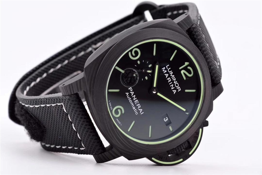 VS Factory Panerai pam1118 karbon fiber saat incelemesi — 6. fotoğraf