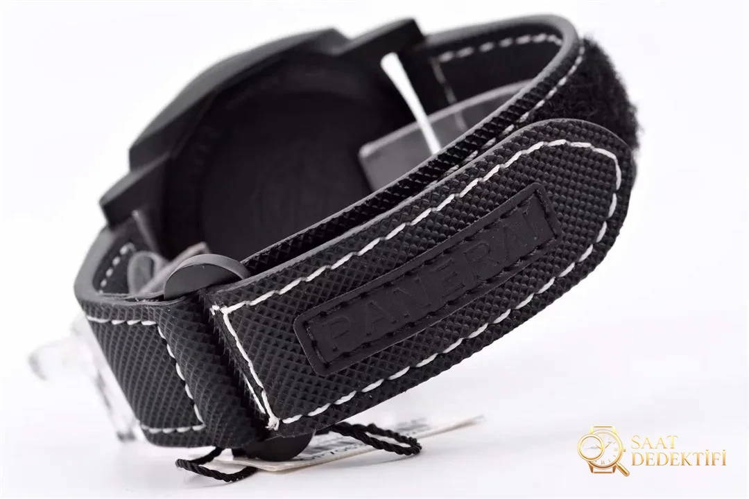 VS Factory Panerai pam1118 karbon fiber saat incelemesi - Klips Kilidi ve Lazer Damgalar