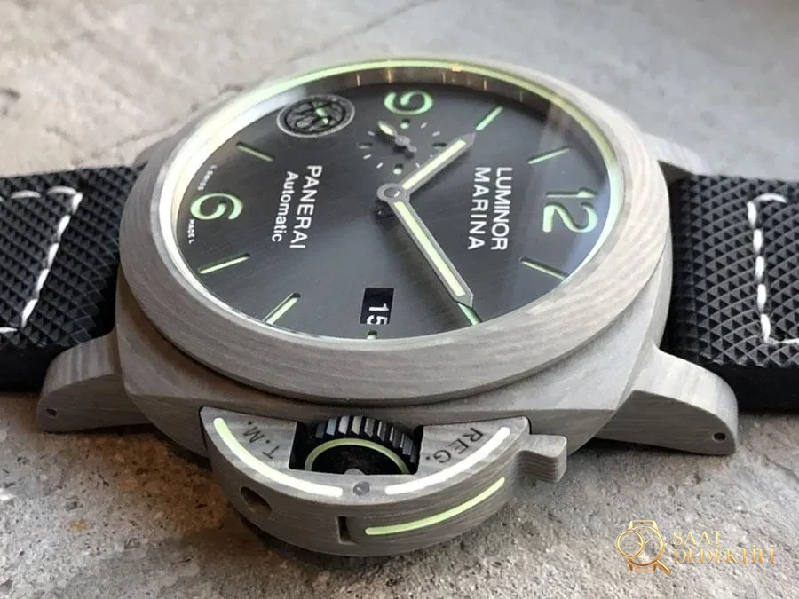 VS Factory Panerai PAM1118 Replika Kol Saati - VS Saat - Arka Kapak ve Mekanizma Detayı