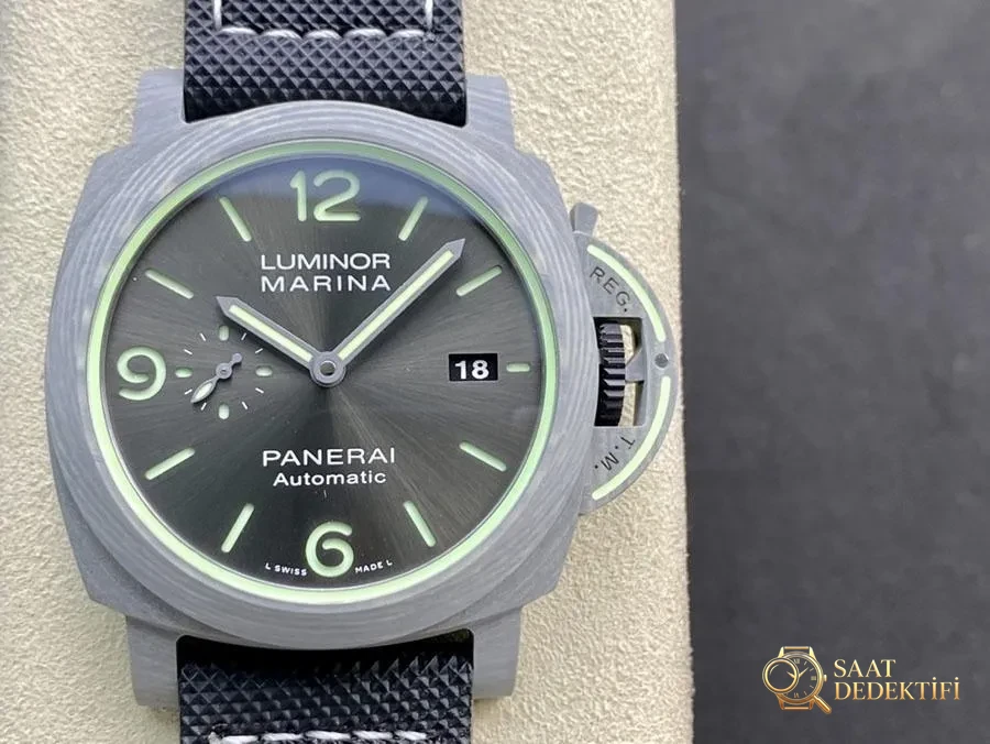 VS Factory Panerai PAM1119 Replika Saat - VS Watch - Kadran Detayı ve Bezel İşçiliği