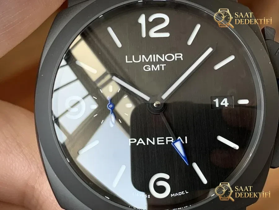 VS Factory Panerai PAM1176 Replika Kol Saati - VS Saat - Kadran Detayı ve Bezel İşçiliği