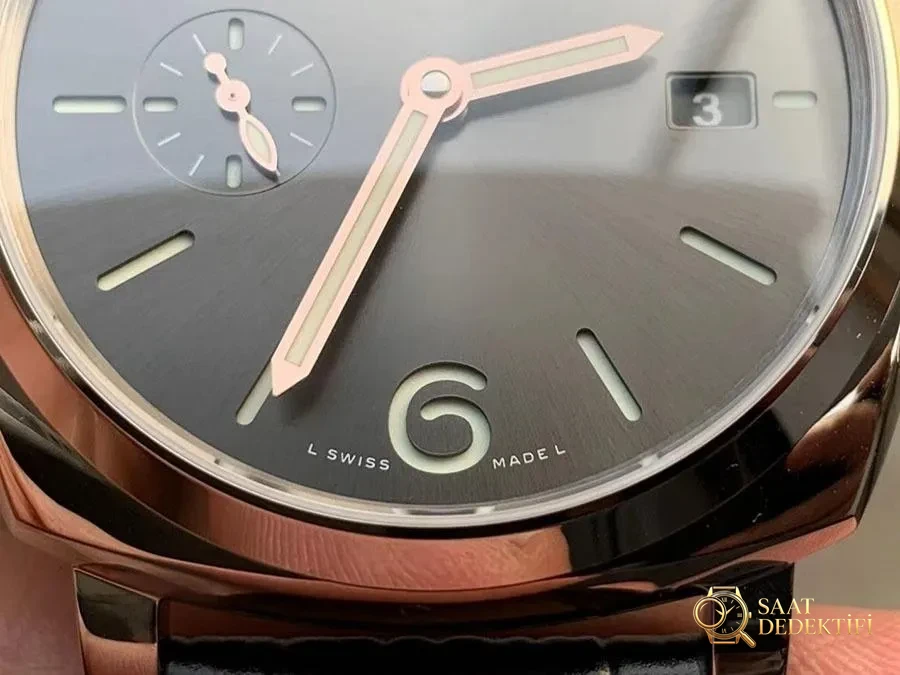 VS Factory Panerai PAM1250 Replika Kasa ve Kadran İşçiliği İncelemesi - fotoğraf 7