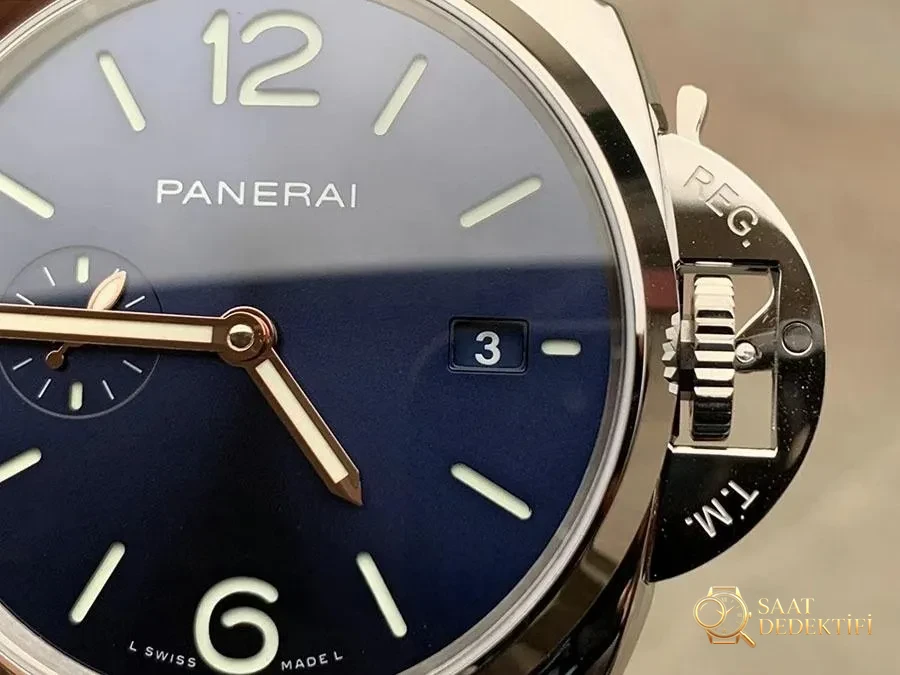 VS Factory Panerai PAM1274 replika saat - VS saat - Kasa Profili ve Kurma Kolu İncelemesi