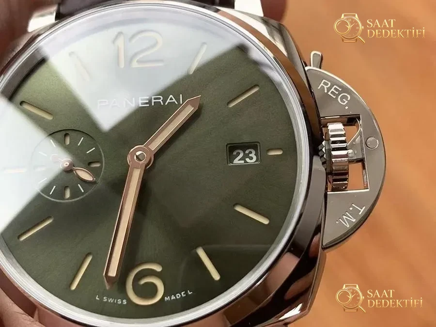 VS Factory Panerai PAM1329 Replika Kol Saati - VS Saat - Kasa Profili ve Kurma Kolu İncelemesi