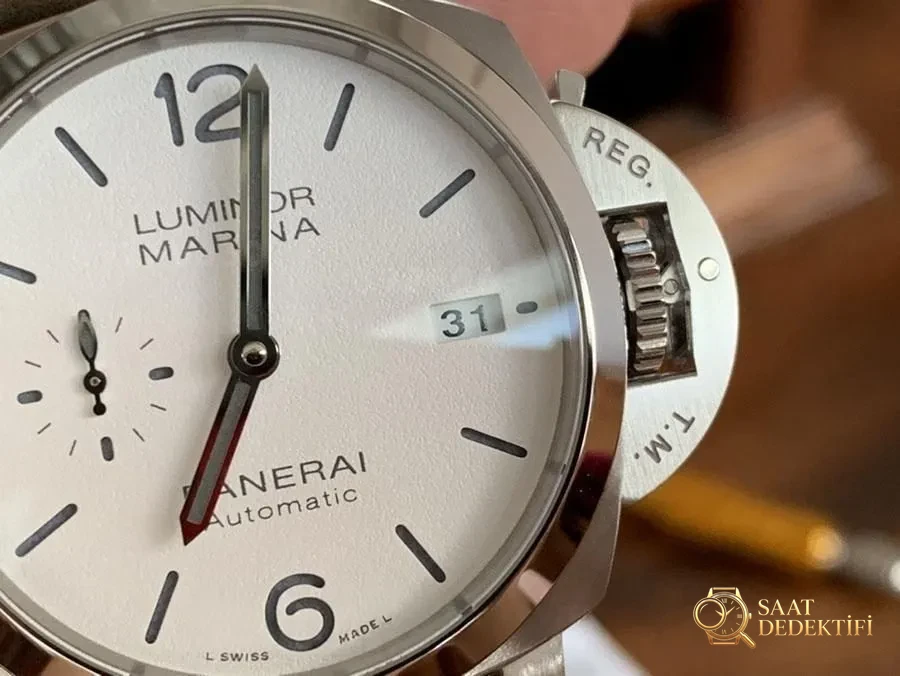 VS Factory Panerai PAM1394 Replika Kol Saati - VS Saat - Kadran Detayı ve Bezel İşçiliği