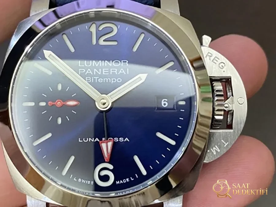 VS Factory Panerai PAM1404 Replika Saat - VS Saat - Arka Kapak ve Mekanizma Detayı