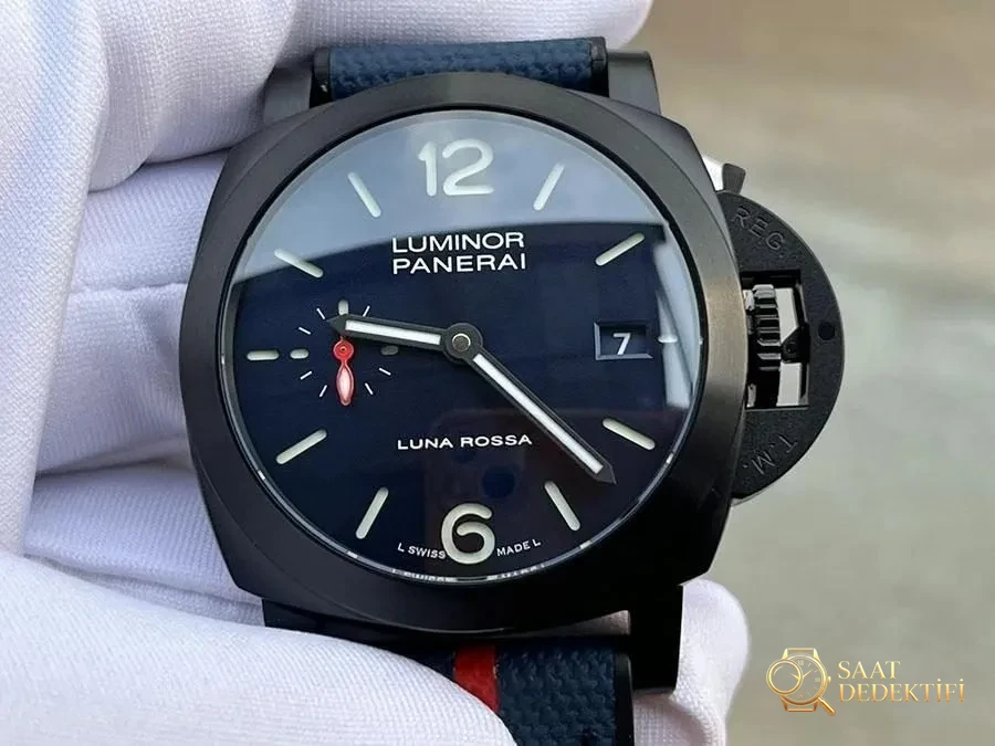 VS Factory Panerai PAM1408 replika saat - VS saat - Kadran Detayı ve Bezel İşçiliği