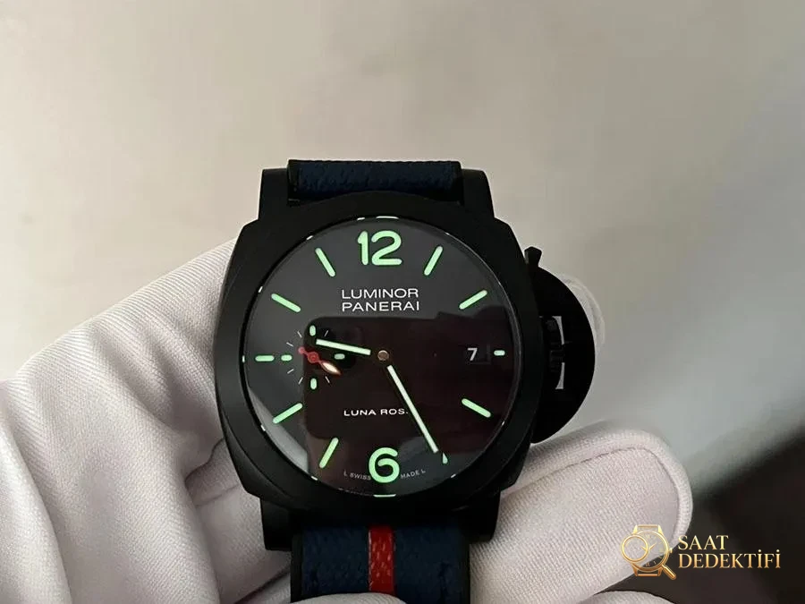 VS Factory Panerai PAM1408 replika saat - VS saat - Arka Kapak ve Mekanizma Detayı