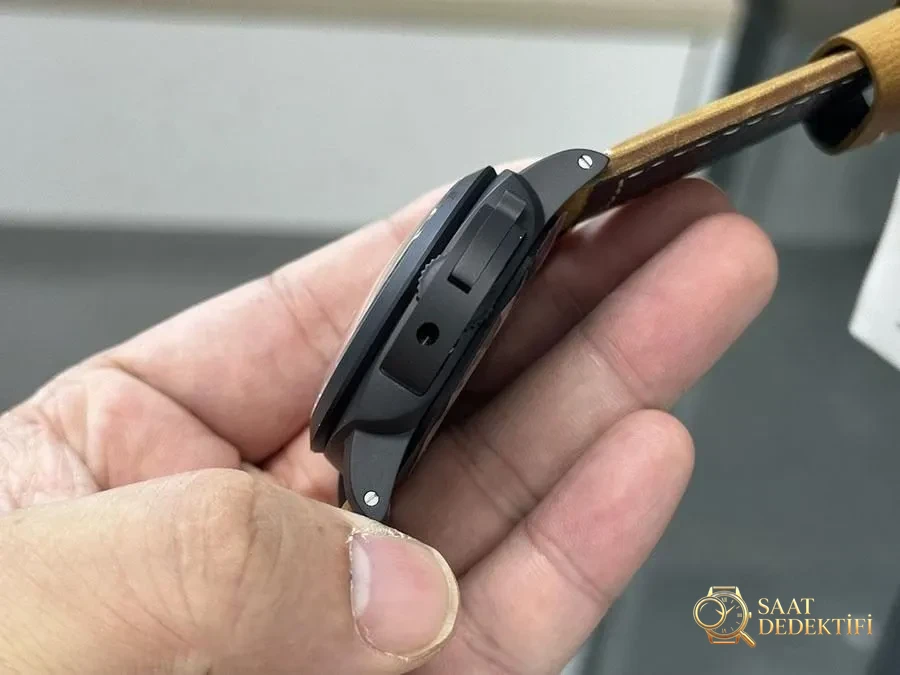 VS Factory Panerai PAM1441 Replika Kol Saati - VS Saat - Kasa Profili ve Kurma Kolu İncelemesi