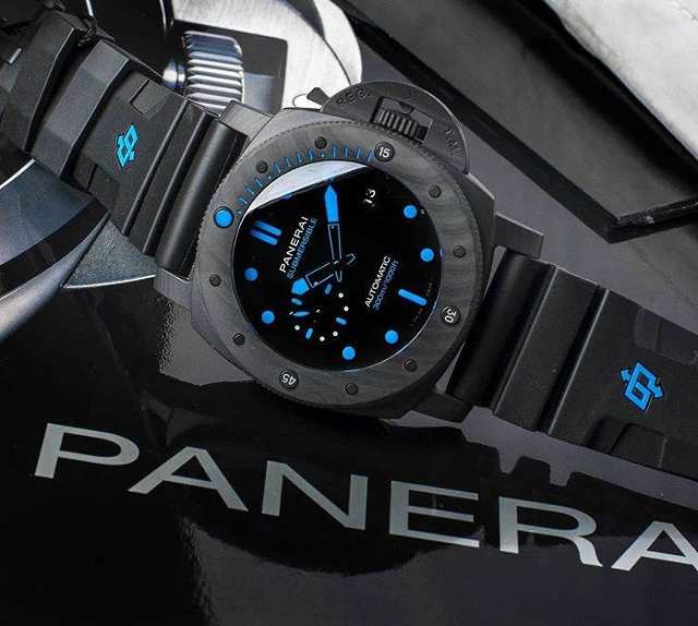 VS Factory Panerai PAM1616 Sert Erkek Tarzı Karbon Fiber Kol Saati İncelemesi — 7. fotoğraf