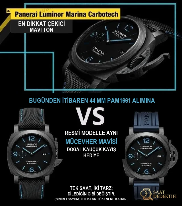 Panerai PAM1661 VS Factory İncelemesi - Ön Görünüm ve Kasa Tasarımı