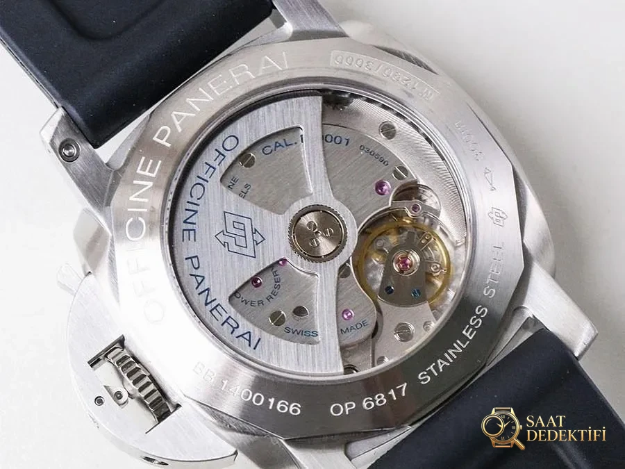 VS Factory Panerai PAM320 Replika Kol Saati - VS Saat - Mekanizma Zemberek ve Balans Detayı