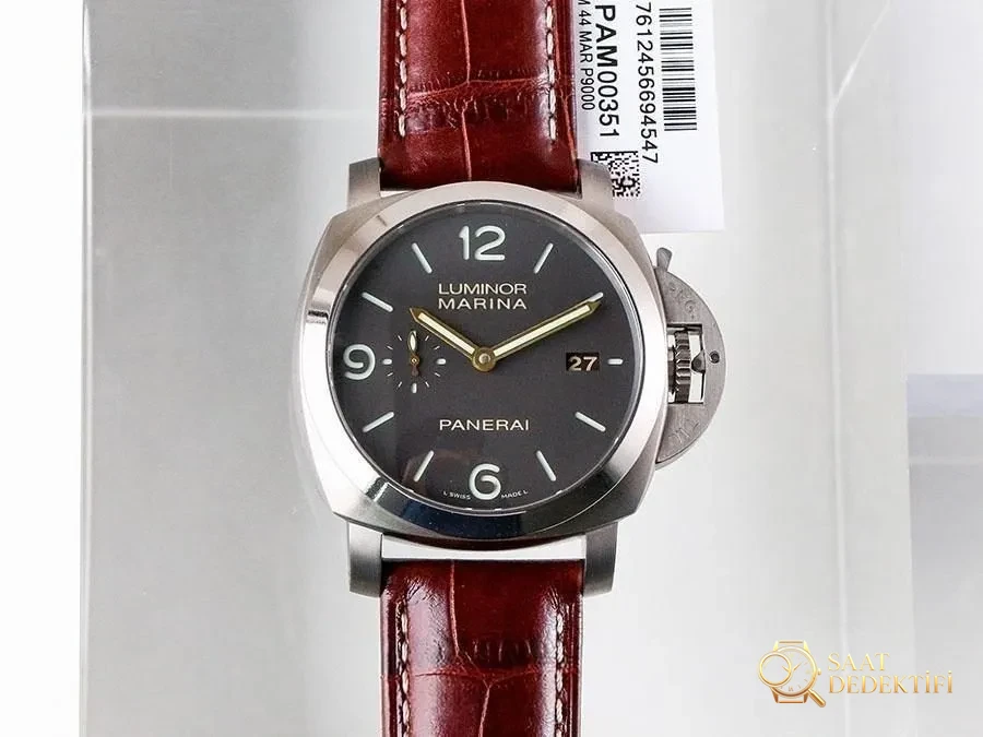 VS Factory Panerai PAM351 replika saat - VS saat - Kasa Profili ve Kurma Kolu İncelemesi