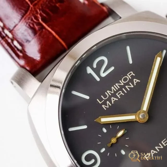VS Factory Panerai PAM351 Titanyum Otomatik Kurulumlu Mekanik Kol Saati İncelemesi - Kadran Detayı ve Bezel İşçiliği