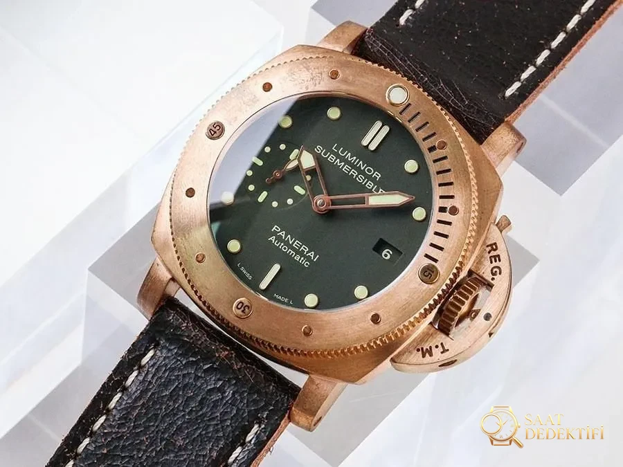 VS Factory Panerai PAM38 replika saat - VS Saat - Kadran Detayı ve Bezel İşçiliği