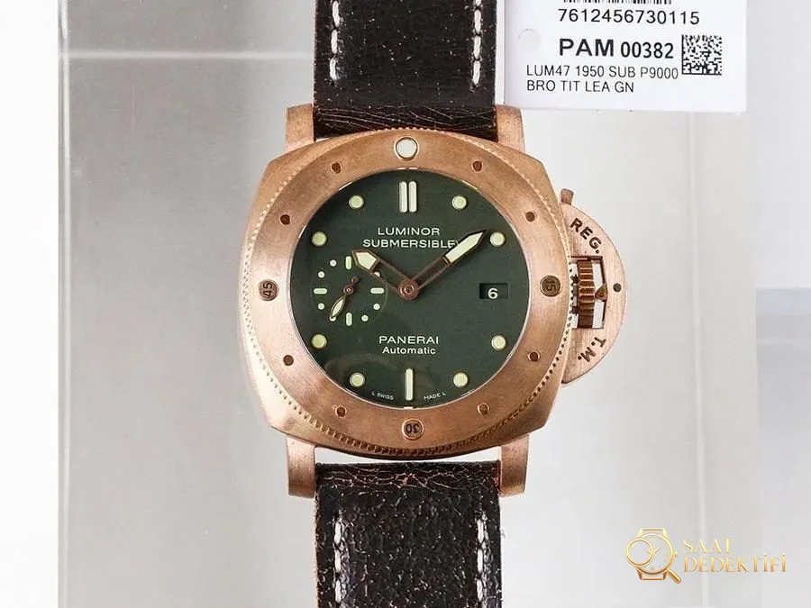 VS Factory Panerai PAM38 replika saat - VS Saat - Kasa Profili ve Kurma Kolu İncelemesi