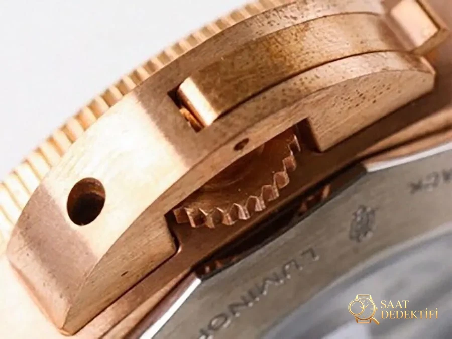 VS Factory Panerai PAM382 replika kol saati - VS saat - Klips Kilidi ve Lazer Damgalar