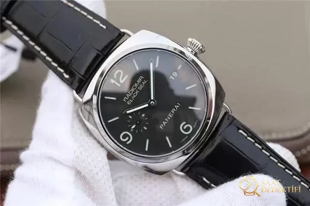 VS Factory Panerai pam388 V2 versiyonu RADIOMIR serisi klasik köprüsüz 45 mm replika saat nasıl? Kalitesi nasıl? - Kadran Detayı ve Bezel İşçiliği