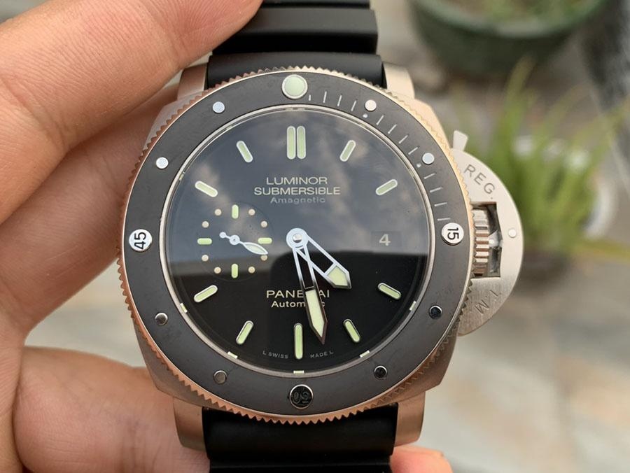 VS Factory Panerai PAM389 replika kol saati - VS Saat — 2. fotoğraf