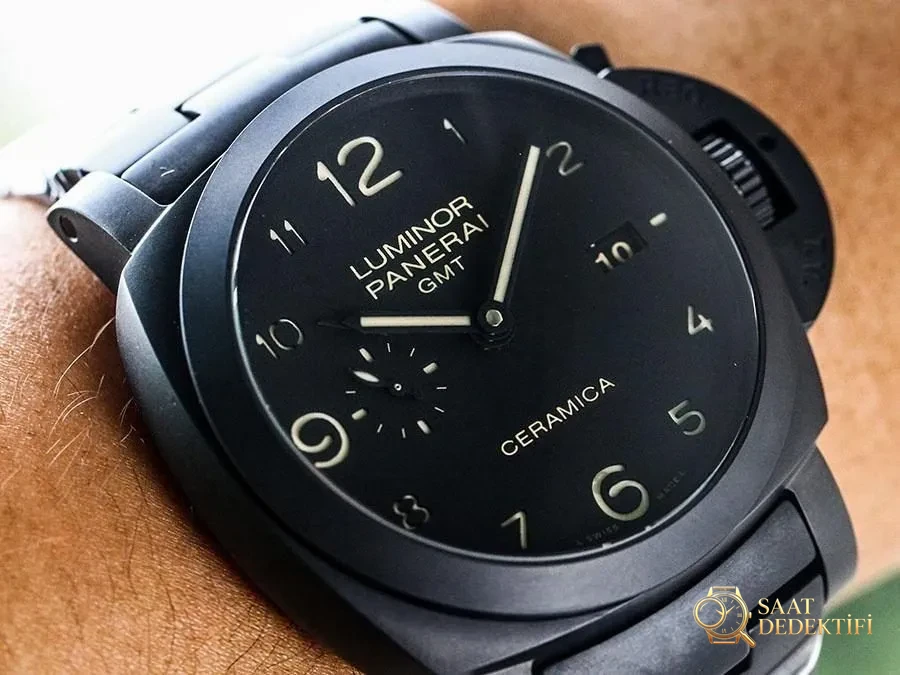 VS Factory Panerai PAM438 Replika Saat - VS Saat - Kadran Detayı ve Bezel İşçiliği