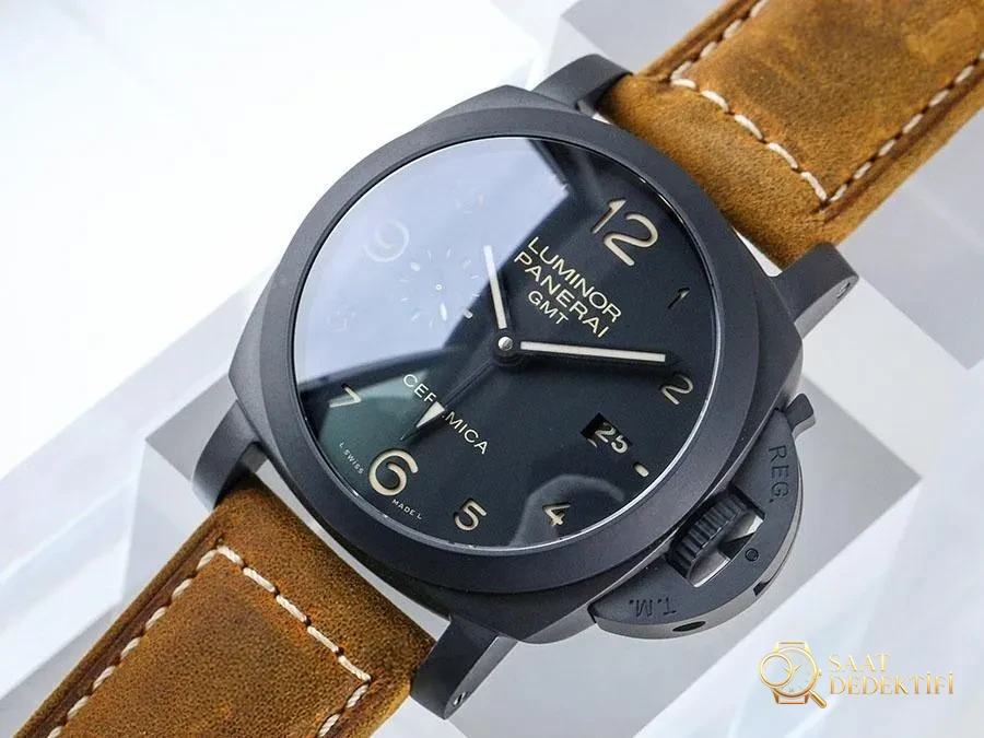VS Factory Panerai PAM441 Replika Kol Saati - VS Saat - Kadran Detayı ve Bezel İşçiliği